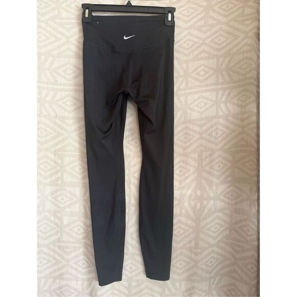 Nike Dri-FIT Leggings XS Extra Small Black Athletic Yoga Running Activewear - Picture 6 of 6